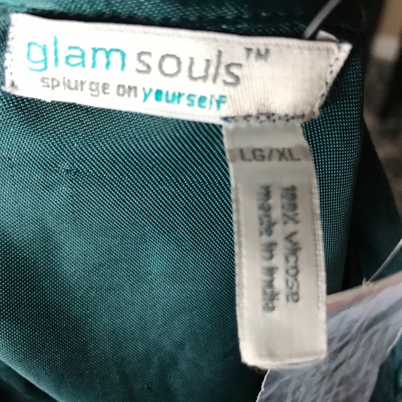 Glam Souls Blouse Women’s Tunic Large/XL Tees Top - Picture 11 of 12